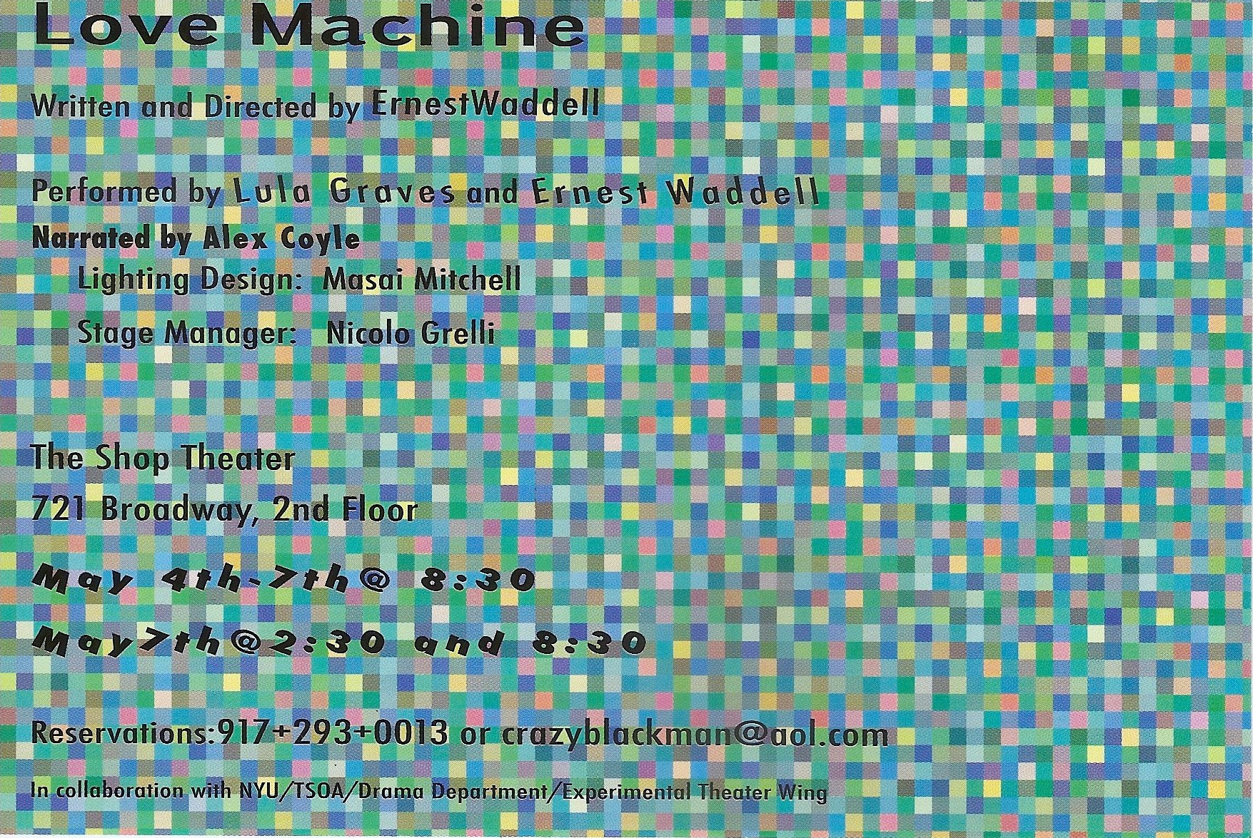 “Love Machine” 2005