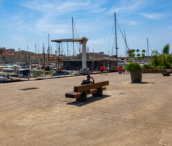 Basilique Notre-Dame de la Garde, Quai du Port, Vieux-Port de Marseille, Hotel De Ville, Marseille, Provence-Alpes-Côte d'Azur, France